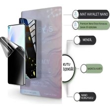 Tkgz realme P4 Lite Uyumlu NANO Ekran Koruyucu ULTRA İnce Esnek - Mat Hayalet - Umbos