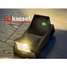 Kassel Aydınlatma Cata 7W Modern Duvar LED Aplik Gün Işığı Çift Yön Dış Mekan Aplik Bahçe Aydınlatma