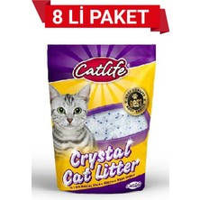 Catlife Silika Kedi Kumu1,4 kg 8'li Avantaj Paket