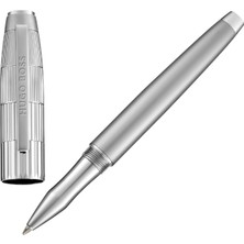 Hugo Boss Striato Chrome Gri Rollerball Kalem