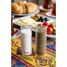 Handanca Ciella - 2'li Borosilikat Cam Tuzluk & Biberlik Seti