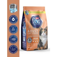Flexi For Tavuklu Yetişkin Kedi Maması 1.5 kg – Postbiyotik Destekli, Tüy Yumağı Önleyici, Hassas Sindirim Kuru Kedi Maması