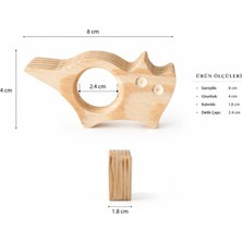 Vuud Kitap Okuma Yüzüğü - Sayfa Tutucu Kedi