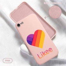 HONTINGA iPhone 7 ile Uyumlu Kılıfı Içi Kadifeli Düşüme Önleyici Basitlik Anti Düşme Kamera Korumali Kalp Desen Telefon Kılıfı Kadın ve Erkek Için Uygundur K6-0033