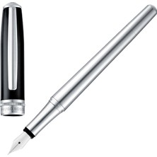 Hugo Boss Essential Classic Siyah Krom Metal Dolma Kalem