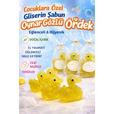 CAN Life Collection Oynar Gözlü Ördek Şeffaf Gliserin Sabun –çocuklara Özel Eğlenceli Sabun