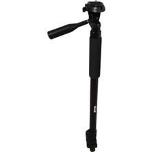 Ayex KM-101A Monopod + Pan Head Kafa, 160 Cm, 2 kg Taşıma Kapasiteli, 4 Kademeli, Hafif ve Taşınabilir