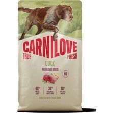 Carnilove  True Fresh Tahılsız Yetişkin Köpekler Için Ördek Etli Kuru Mama 12 kg