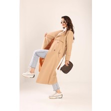 SahraAfra Spring Trençkot Kadın Ovesize