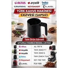 Öz Beyaz Eşya Altus   -AL-797 K  Türk Kahve Makinesi Cezvesi   Sapsız (Orjinal Y.d Parça)