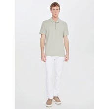 Altınyıldız Classics Yeşil Erkek Slim Fit Polo T-Shirt ACE091262672