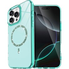 Ne Lazım Bana Iphone 16 Pro Live Diamond Magsafe Kapak - Yeşil
