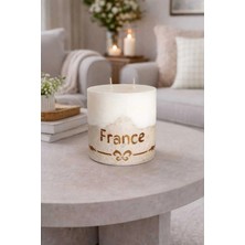 Betonique Stone Beton Kütük Mum 10X11