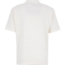 Jack & Jones Ekru Erkek Regular Fit Zikzak Desenli Polo T-Shirt 12308294 Jprblatrentonjacqu Polosmu