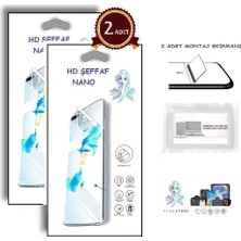 Tkgz Google Pixel 10a Uyumlu NANO Ekran Koruyucu 2 Adet Ultra İNCE Esnek Hd Şeffaf