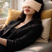 Ayurveda Enstitü Doğal Lavanta Dolgulu , Pamuklu Kumaştan El Yapımı  Göz Yastığı, Dinlenme, Rahatlama Zamanlarınız Için