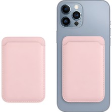 Dexmon iPhone 17 / 16 / 15 / 14 / 13 / 12 Telefon ve Kılıf Arkası Magsafe Pu Deri Kartlık Cüzdan Tüm Modellerle Uyumlu