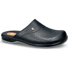 Ceyo 9846 Flex-1 Sabo Anatomik Terlik Siyah Erkek Çocuk İçin Konforlu Günlük Kullanım