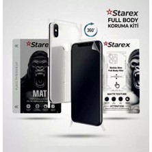 Tkgz Google Pixel 10a Uyumlu NANO Ekran Koruyucu MATTE HAYALET - Full Arka Kaplama 360 Koruma STAREX