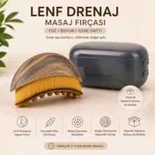 Robeve Lenf Drenaj Masaj Fırçası – Yüz, Boyun ve Çene Hattı Için Ergonomik Tasarım, Yoğun Yumuşak Kıllı Cilt Dostu Masaj Fırçası + Hijyenik Saklama Kutulu, Evde Spa Bakım Aksesuarı