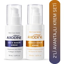 Axodine Gece ve Gündüz Bakım Kremi (2X50 Ml) (Nem Bombası Seti)