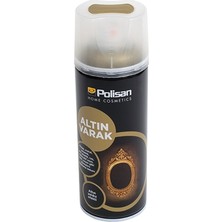 Polisan 400 ml Altın Varak Sprey Boya Kolay Uygulama ile İç ve Dış Mekanlarda Kullanım