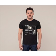 Durak Reklam Fangs Paws Ütü ile Uygulanabilinen Dtf Tekstil Baskı