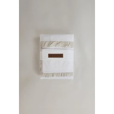 Koza Home Pure Ekru Krem Fırfırlı Nevresim Takımı 200X220 4702