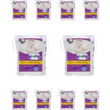 Be-Ped Bebek Temizleme Pedi %100 Pamuklu 60'lı Paket x 10 Adet Hassas Ciltler İçin Uygun