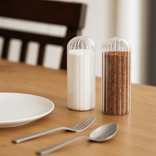 Handanca Borosilikat Cam 2li Tuzluk Biberlik Takımı