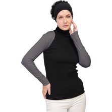 Manolyaşal İslamic Hijab Uzun Kollu Tesettür Bolero