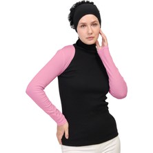 Manolyaşal İslamic Hijab Uzun Kollu Tesettür Bolero