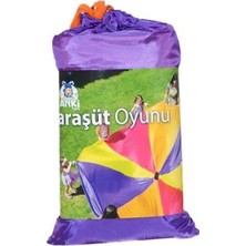 Paraşüt Aktivite Oyunu Çap:3,5mt-Gökkuşağı Paraşüt