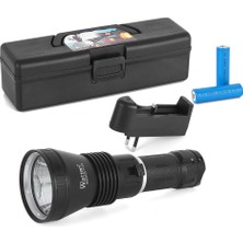 Store Mania Ieg™ 1200 Lümen Profesyonel Şarjlı LED El Feneri Güçlü Aydınlatma Yüksek Performans WT-655