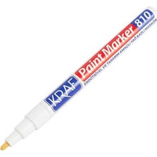 Artline Kraf 810 Beyaz Renk Çok Amaçlı Yağ Bazlı Markör Su Geçirmez 1 Adet Standart Ölçü
