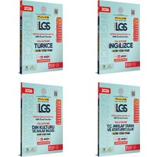 2026 8.sınıf Full Lgs Altın Seri(Fulas)Lgs/meb Örnek Çıkmış Modüler Soru Bankası Çözümlü Sözel Set