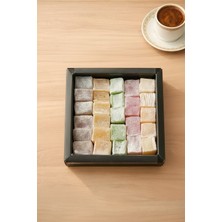 Antep Pazarı Karışık Meyveli Lokum, (Limonlu, Tarçınlı, Naneli, Narlı, Zencefil), 350G