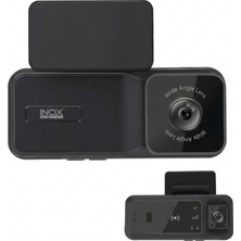 İnox Dijital INOX-X607 4g Gps Destekli Çift Yönlü Araç Içi Kamera Uzaktan Canlı Izleme 1080P