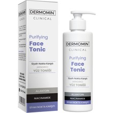 Dermomin Yüz Toniği 200 ml - Siyah Nokta Karşıtı, Gözenek Sıkılaştırıcı, Yağ Dengeleyici