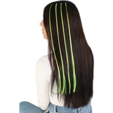Colezium Fiber Sen Boncuk Kaynaklık Renkli  / Neon Sarı / 100 Adet