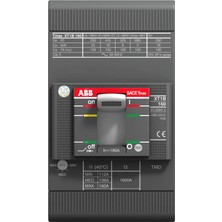 Abb 1SDA067417R1, Tmax Xt, 88-125 Amper, 3 Kutuplu, 36 Ka, Kompakt Şalter, XT1N 160, Tmd, IN=125A