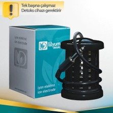 Lilyum Detoks Ayak Detoks Cihazı Iyon Elektrotu Array Siyah Lilyum Detoks