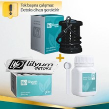 Lilyum Detoks Ayak Detoks Cihazı Sarf Ürünleri Siyah