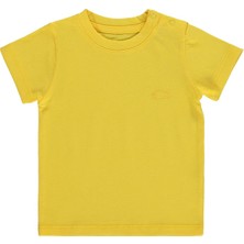 Civil Baby Balık Nakışlı 6-18 Ay Tişört - Sarı