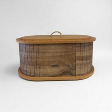 Handanca Ahşap Ekmeklik Oval