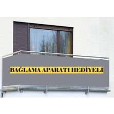 Kampya 50CM x 3metre Balkon Su Geçirmez 230GRAM Lüx Lamineli Kenarları Sağlamlaştırılmış