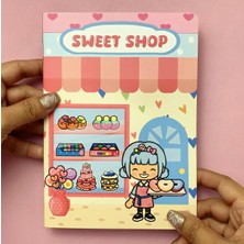 Farcy Kes-Yapıştır-Oyna Şeker Dükkanı Oyunu