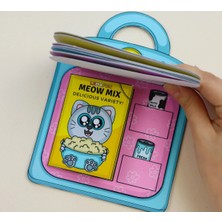 Farcy Kes-Yapıştır-Oyna Bebek Kedi Giydirme Oyunu