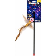 Catmozz Premium Doğal Hasır Örgülü Kuş Olta 45 cm