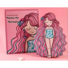 Farcy Kes-Yapıştır-Oyna Deniz Kızı Temalı Kız Giydirme Oyunu